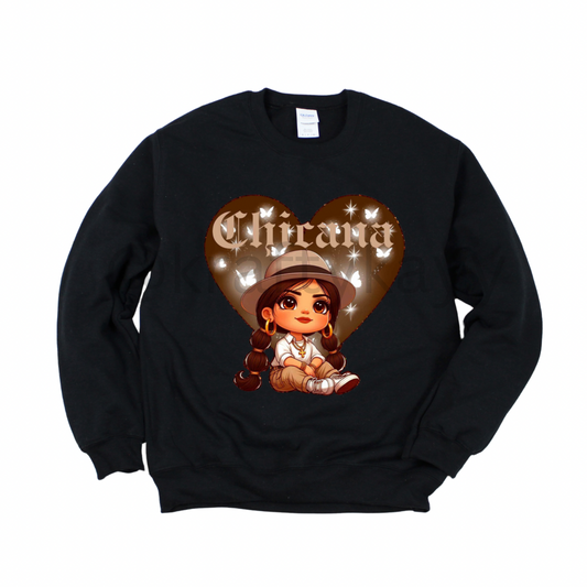CHICANA BROWN HEART